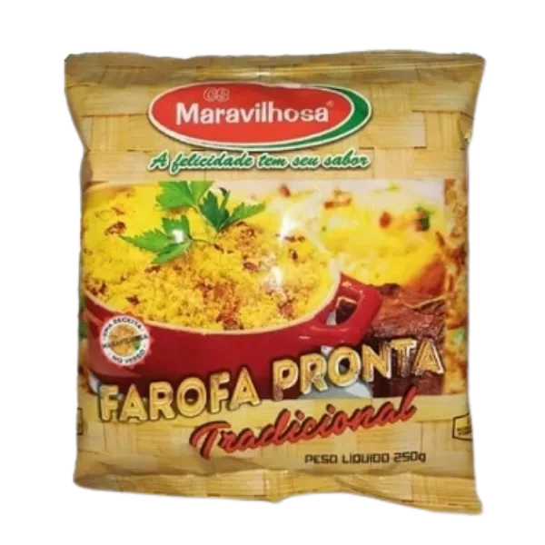 FAROFA PRONTA MARAVILHOSA 250 GR