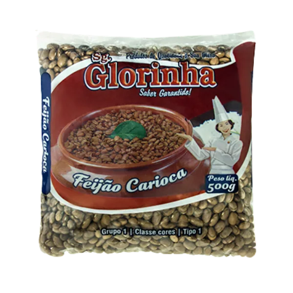 FEIJAO CARIOCA SG.GLORINHA 500G
