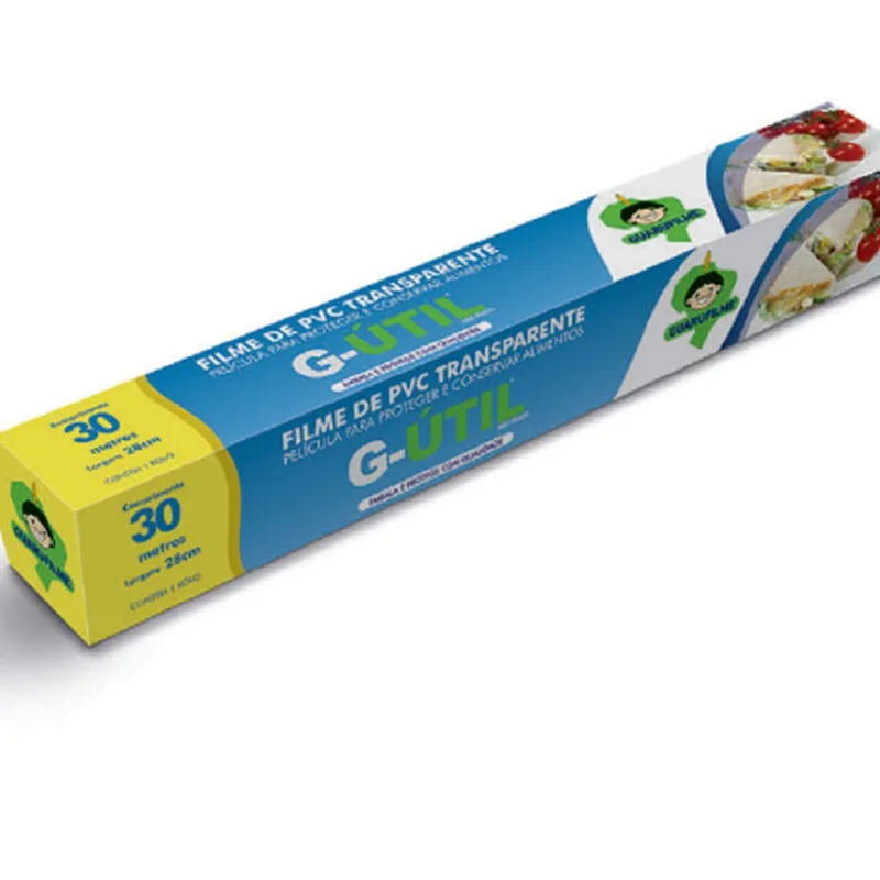 FILME PVC 600 CM X 9 P X 800 METROS GUARUFILME