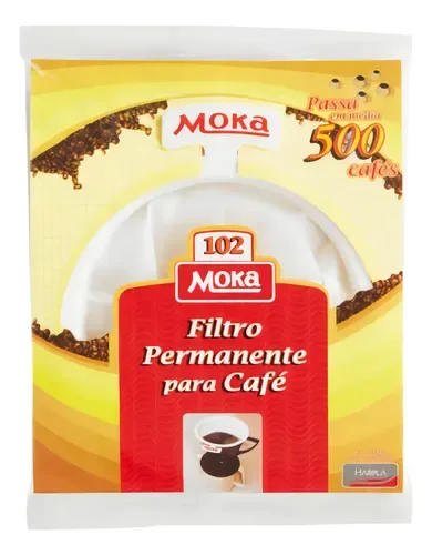 FILTRO PARA CAFE PERMANENTE MOKA 102