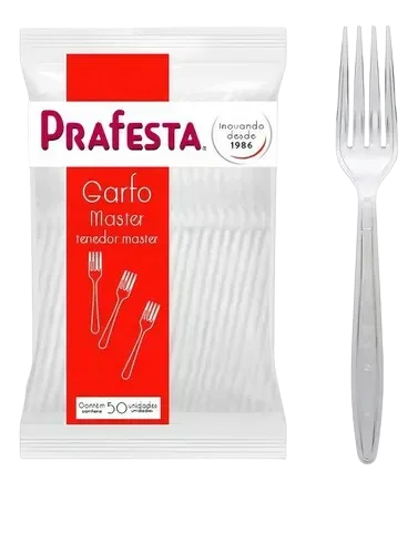 GARFO MASTER C/50 BRANCO PRAFESTA