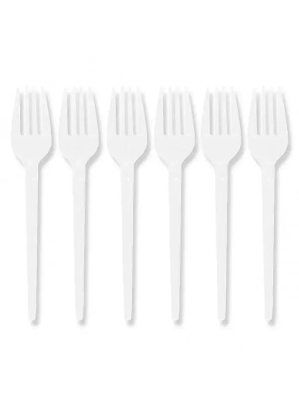 GARFO PLAST. SOBREMESA BRANCO C/50 PRA FESTA