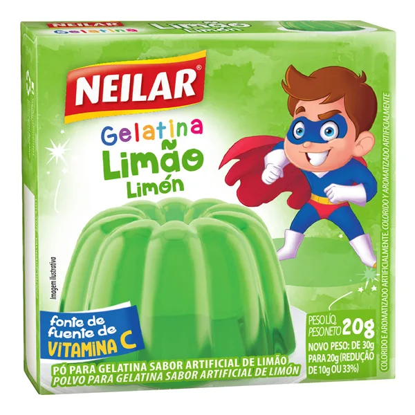 GELATINA LIMAO NEILAR 20GR