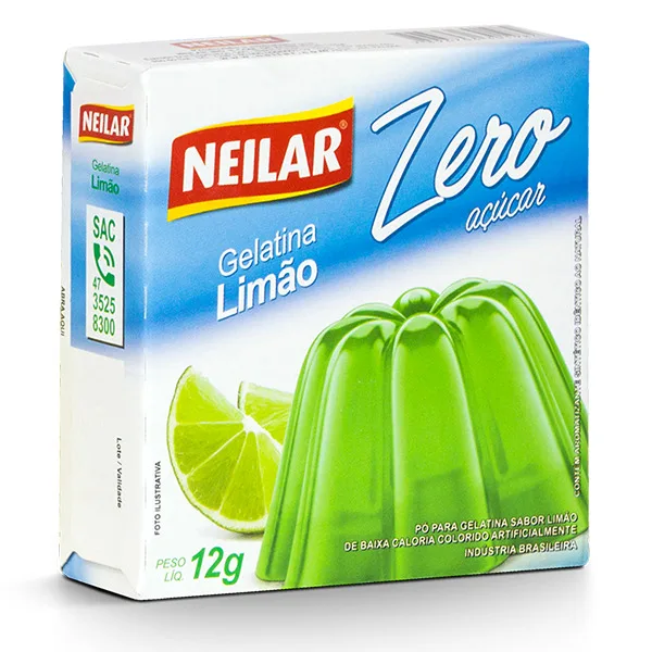 GELATINA  UVA ZERO NEILAR 12GR