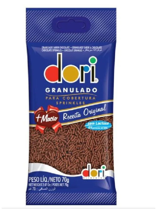 GRANULADO CHOCOLATE DORI 70GR