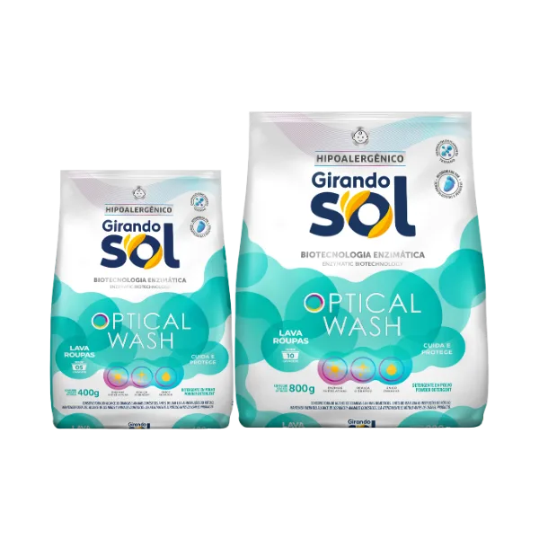 LAVA ROUPAS PO GIRANDO SOL SACHE HIPOALERGENICO 800GR