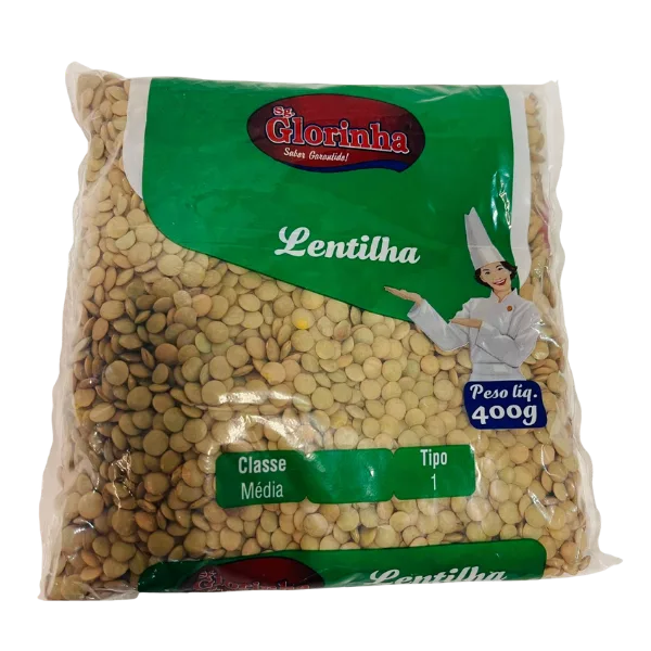 LENTILHA GLORINHA 400GR