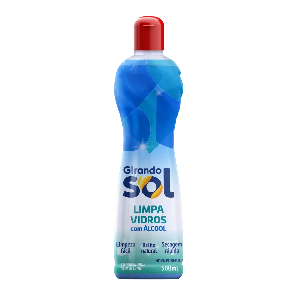 LIMPA VIDROS GIRANDO SOL 500ML