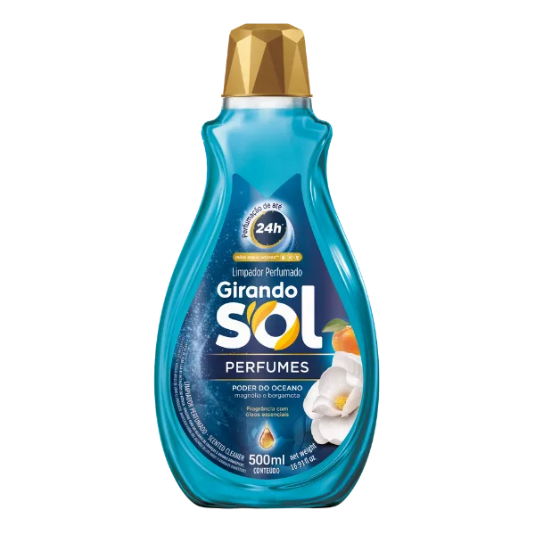 LIMPADOR PERFUMADO GIRANDO SOL PODER DO OCEANO 500ML