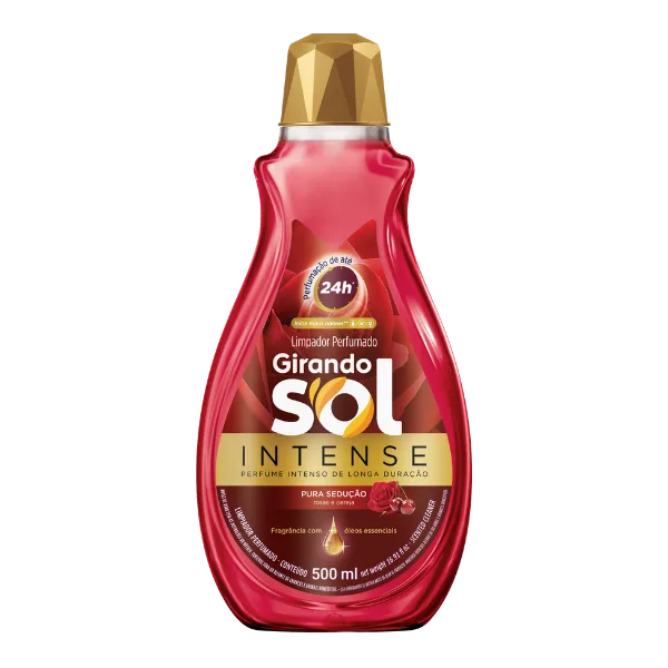 LIMPADOR PERFUMADO GIRANDO SOL PURA SEDUÇAO 500ML