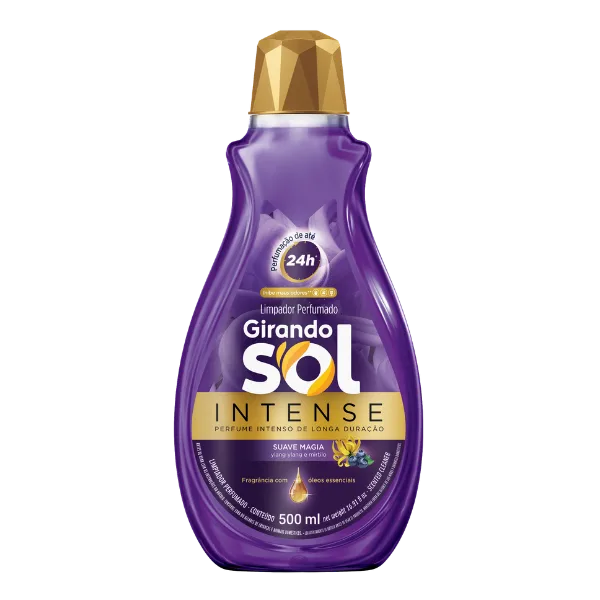LIMPADOR PERFUMADO GIRANDO SOL SUAVE MAGIA 500ML