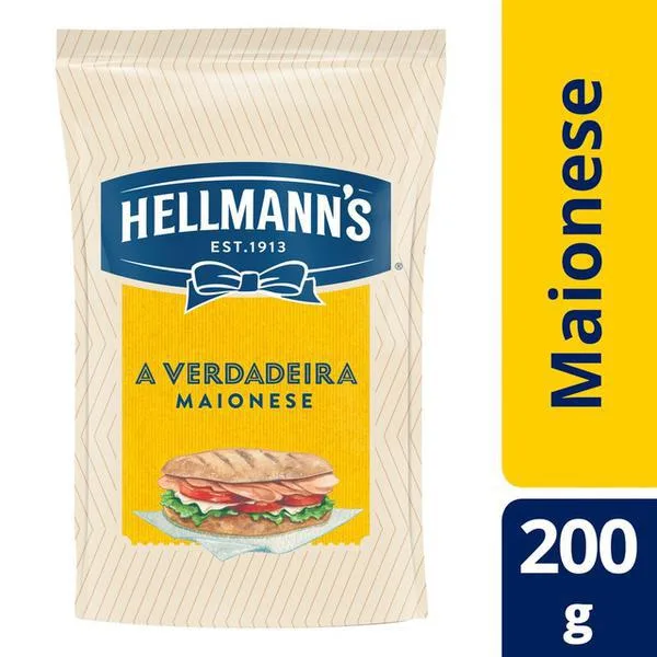 MAIONESE HELLMANN'S SACHE 200GR