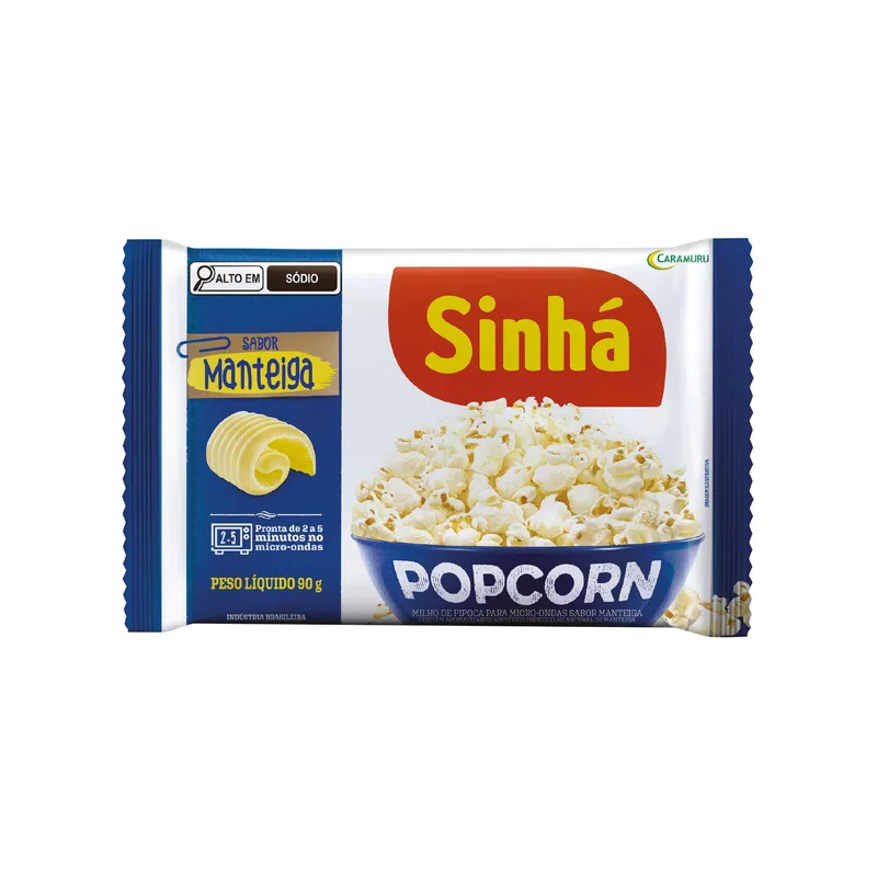 MILHO DE PIPOCA SINHA 90GR