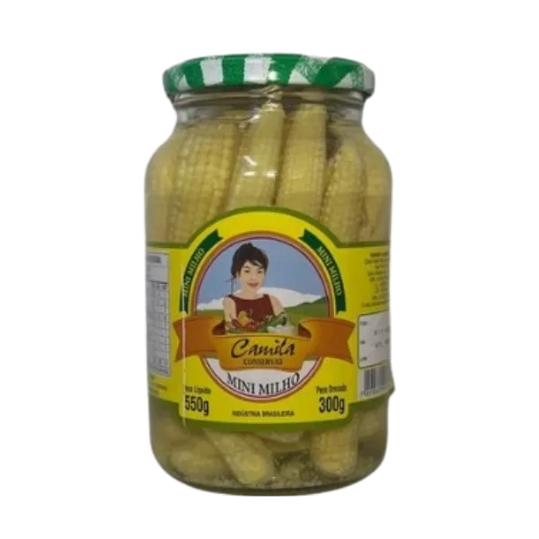 MINI MILHO EM CONSERVA CAMILA 300GR