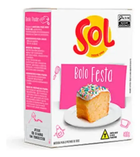 MISTURA BOLO SABOR FESTA TOK 400GR