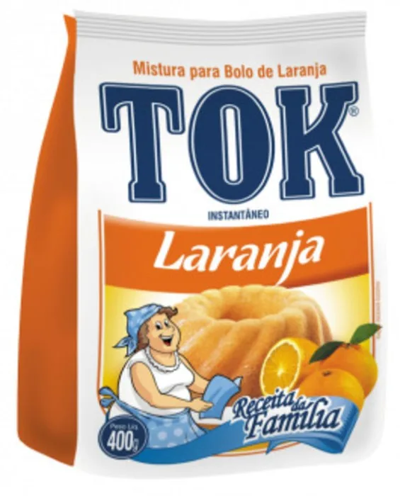 MISTURA BOLO SABOR LARANJA TOK 400GR