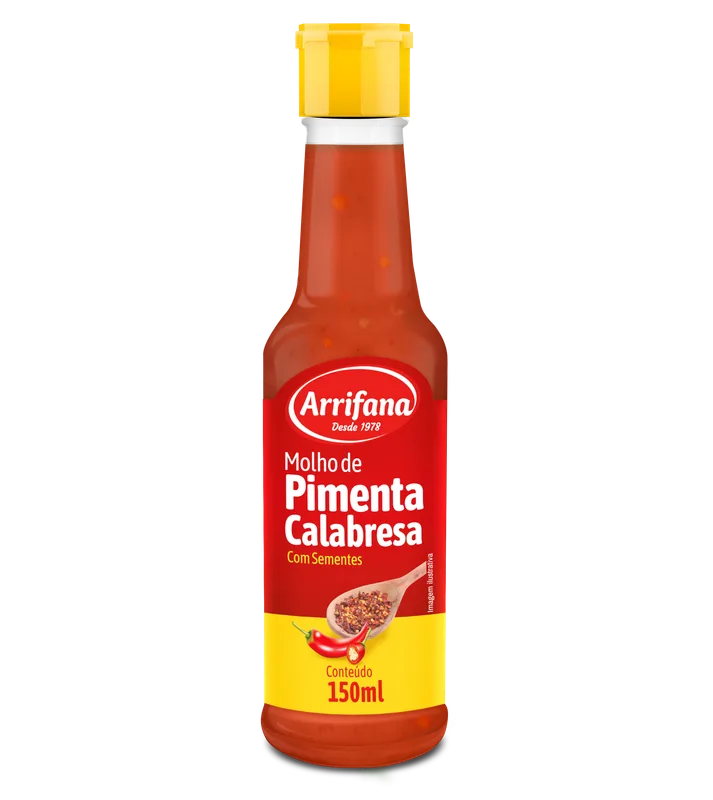 MOLHO DE PIMENTA CALABRESA 150ML