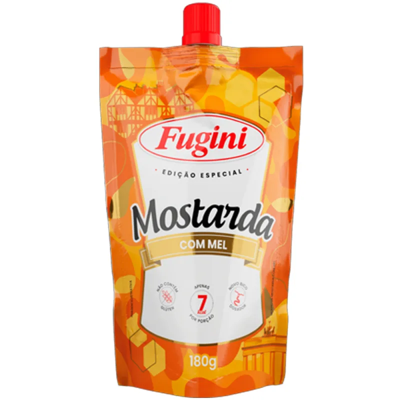 MOLHO MOSTARDA SACHET BICO FUGINI 180GR