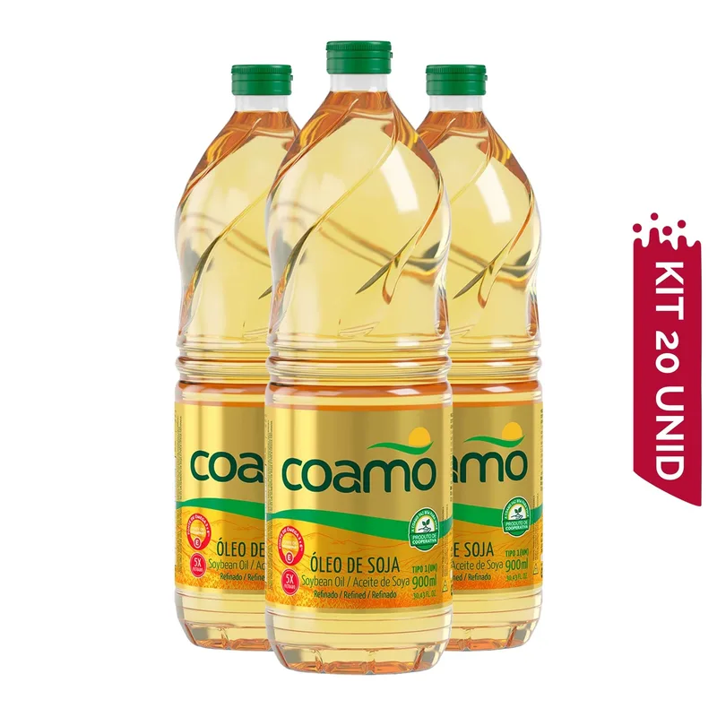 OLEO DE SOJA COAMO 900ML