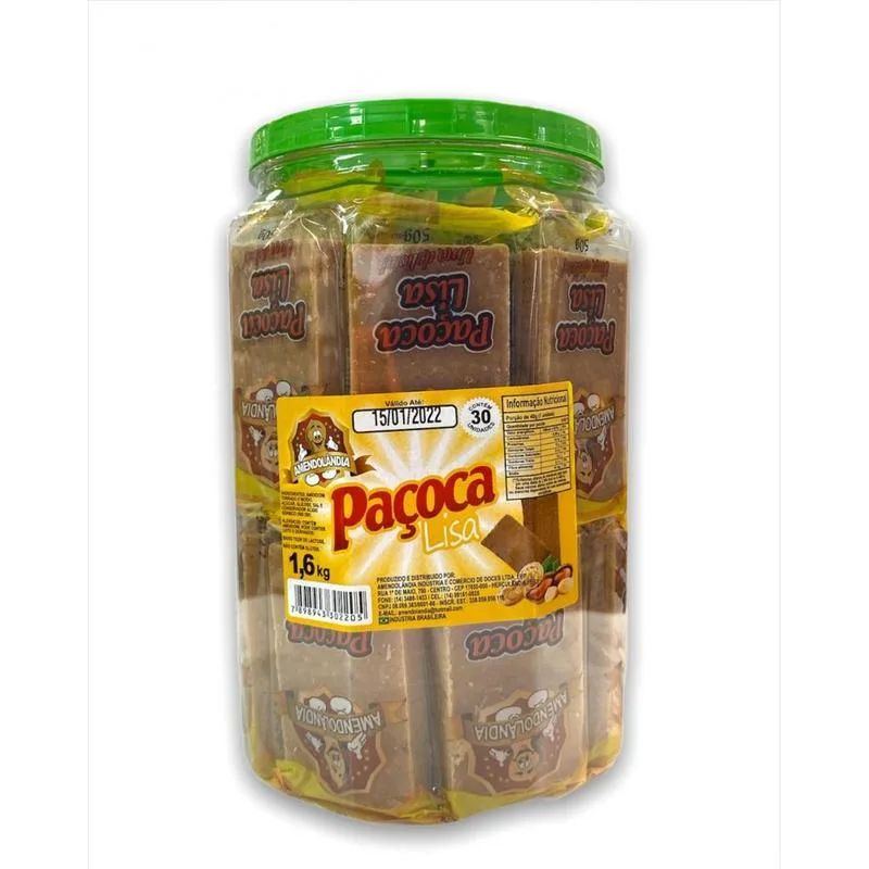 PAÇOCA SÓ FRITZ 90GR DP C/30UN