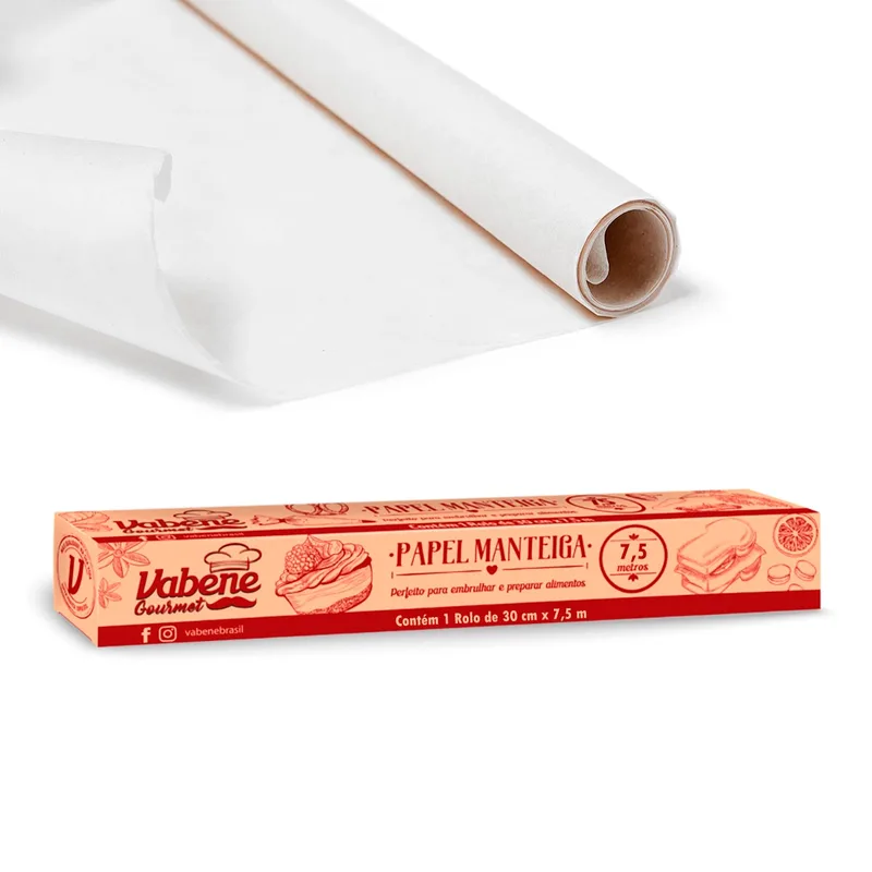 PAPEL MANTEIGA GOURMET  30CMX7,5