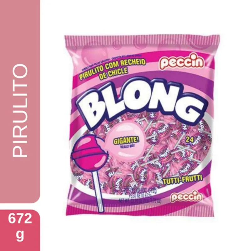 PIRULITO BLONG TUTTI-FRUTTI 672GR