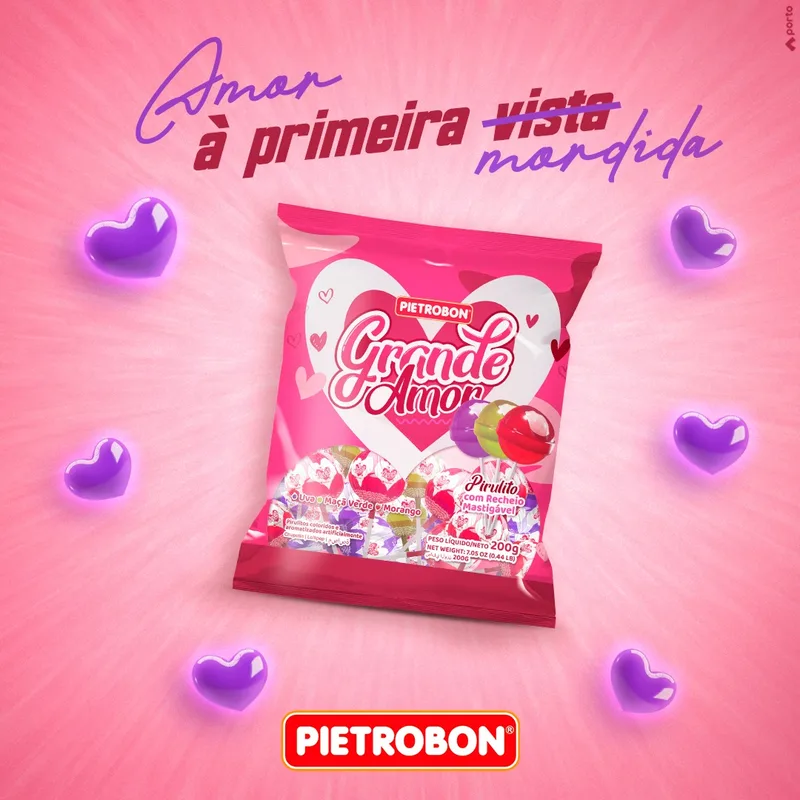 PIRULITO BOLA KG GRANDE AMOR PIETROBON