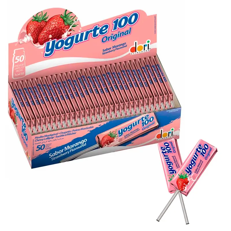 PIRULITO YOGURTE100 MOR DORI 11,2G C/50
