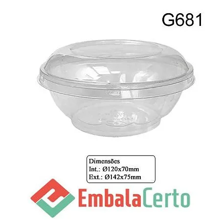 POTE REDONDO G681 SOBREM. IDEAL 500ML GALVANOTEK