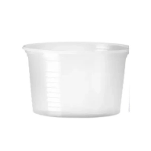 POTE TRANSPARENTE 200ML C/50