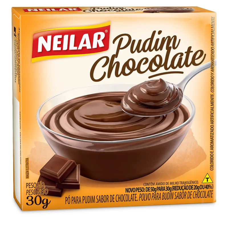 PUDIM CHOCOLATE NEILAR 30GR