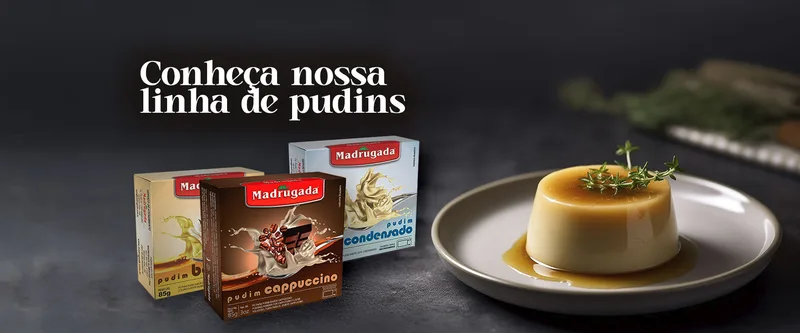 PUDIM MADRUGADA BAUNILHA 85GR