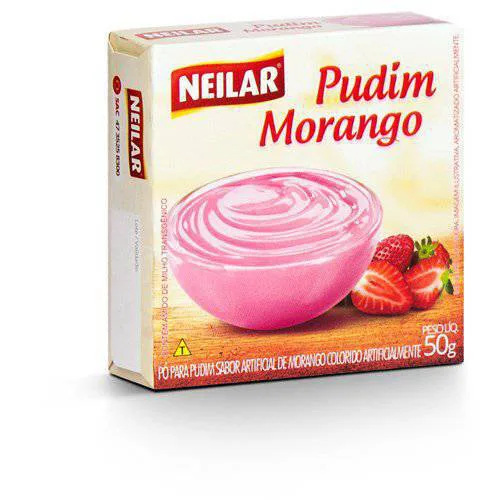 PUDIM MORANGO NEILAR 30GR