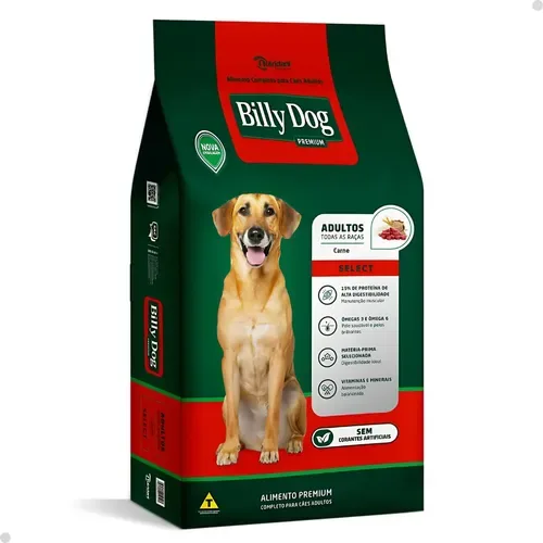 RACAO CAES ADULTOS BOLLY PREM. CARNE/FRANGO 1KG