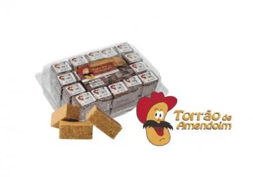 RAPADURA TORRAO DE AMENDOIM BOA VISTA 80GR C/20