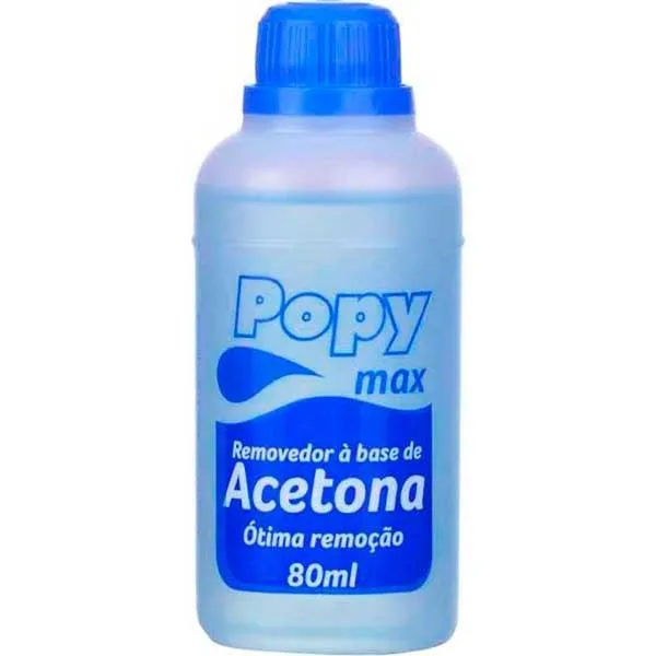 REMOVEDOR DE ESMALTE A BASE DE ACETONA 80ML