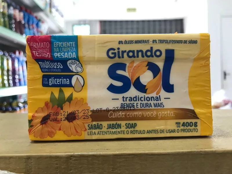 SABAO BARRA G. SOL AMARELO INDIVIDUAL 400GR