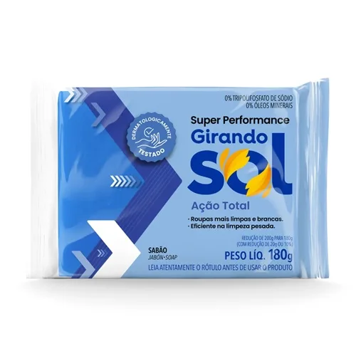 SABAO BARRA G. SOL AZUL INDIVIDUAL ACAO TOTAL 180GR
