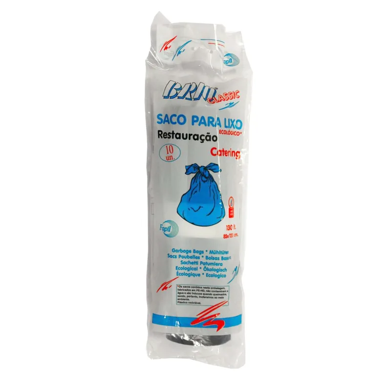 SACO DE LIXO 130LT JUNIOR 0,12