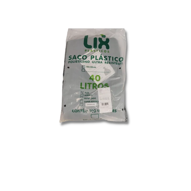 SACO DE LIXO 15 LT LIX FLEX C/20 UNID ALMOFADA