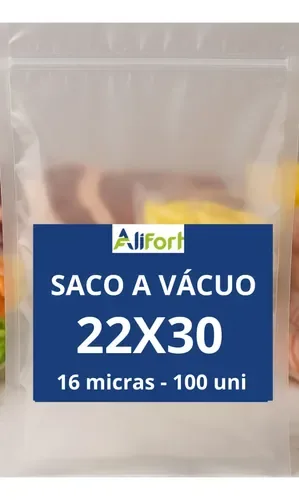 SACO VACUO 22X30 C/100UN