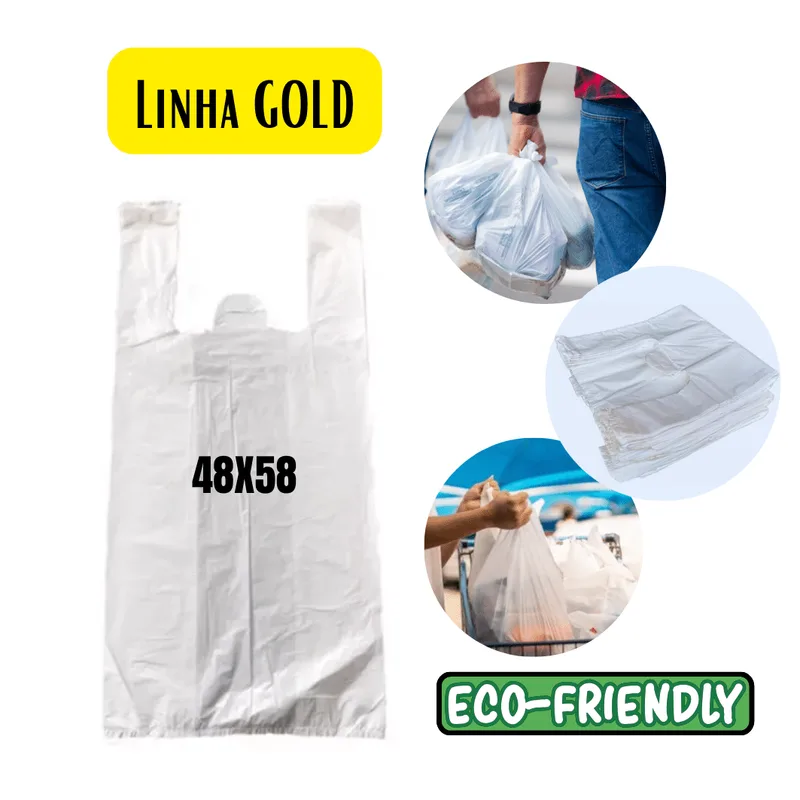 SACOLA 48X58 BRANCA PLUS MB