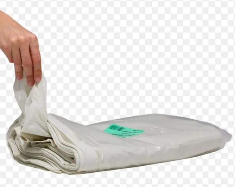SACOLA CREME 80X100X0,007 NINUS C/ 100