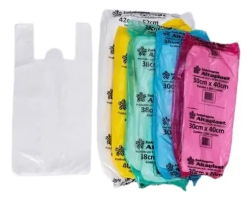 SACOLA PLAST. 38X48 LEVE C/1000 ROLEPLAST