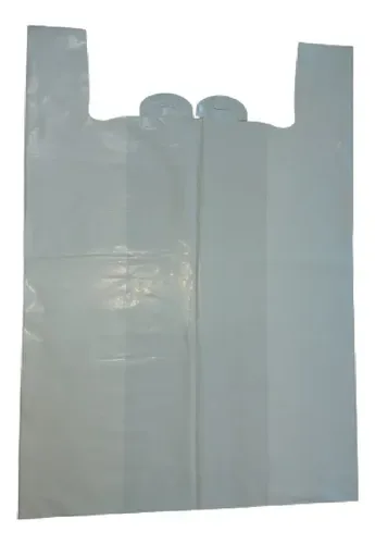 SACOLA PLASTICA BRANCA 60X80X0,3 C/1000 MB