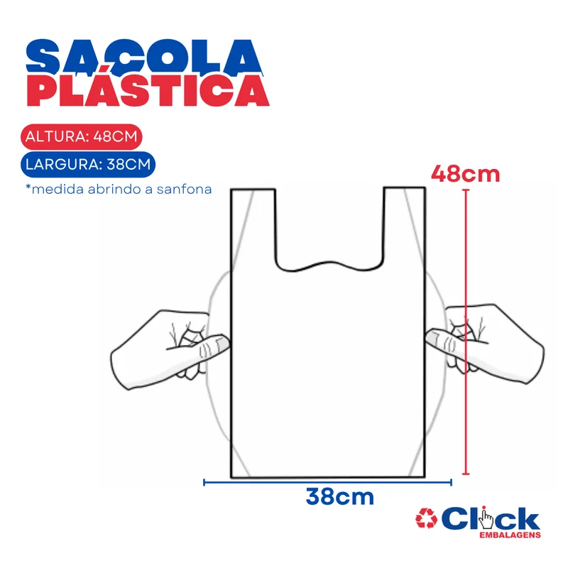 SACOLA REC. 38X48 LISA SOU ECO CREME C/500 SEM LOGO NA EMBALAGEM