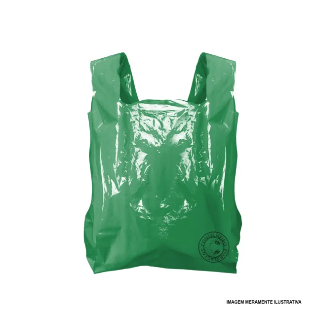 SACOLA REC. 38X48 MB VERDE C/ 2,5KG