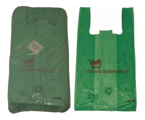 SACOLA ROLEPLAST CAIXA VERDE 50X60CM