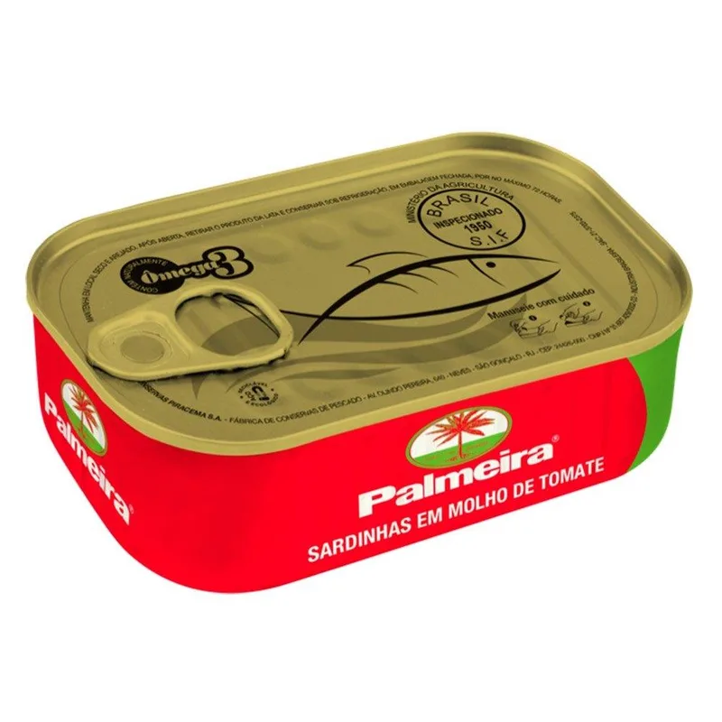SARDINHA C/TOMATE PALMEIRA 125G