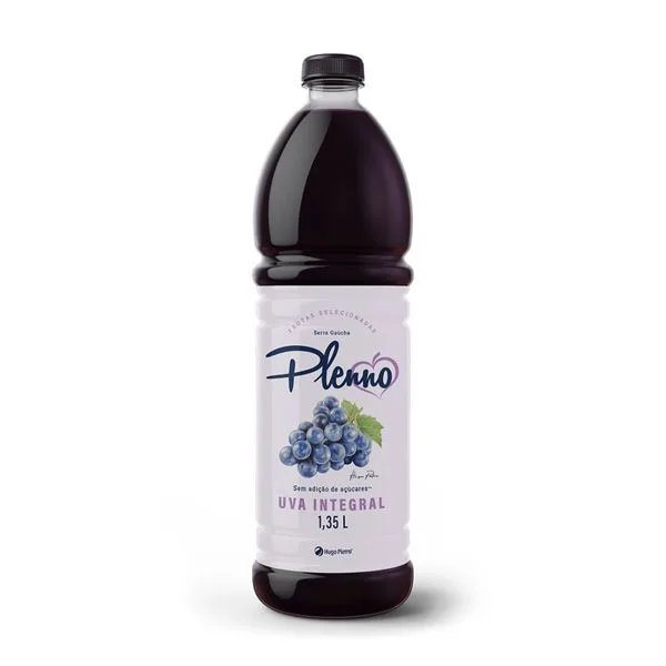 SUCO DE UVA TINTO INTEGRAL 1350ML PLENNO